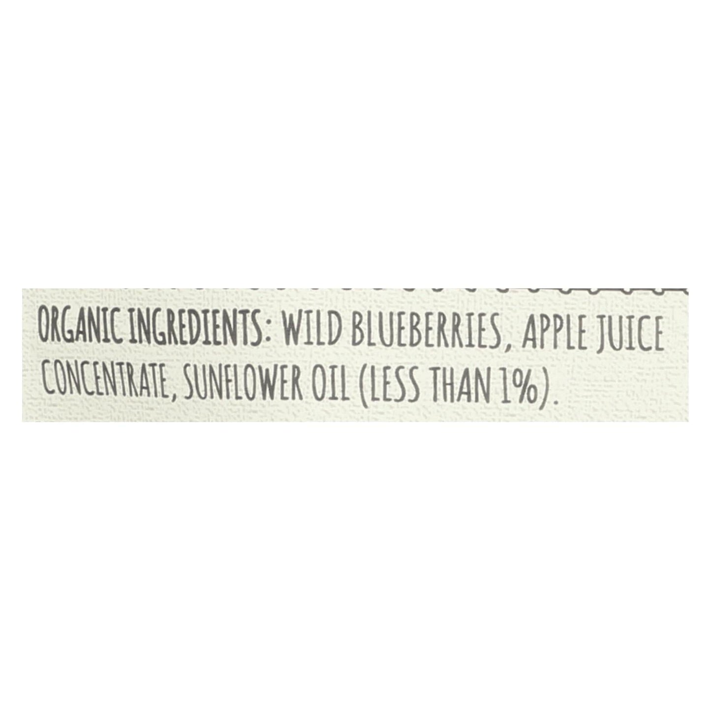 Patience Fruit & Co Organic Dried Wild Blueberries, 3 Oz (Pack of 8)