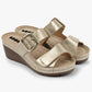 Amara by LEON- Women’s Leather Sandals- Adjustable Comfort Sandals with Gel-Insole