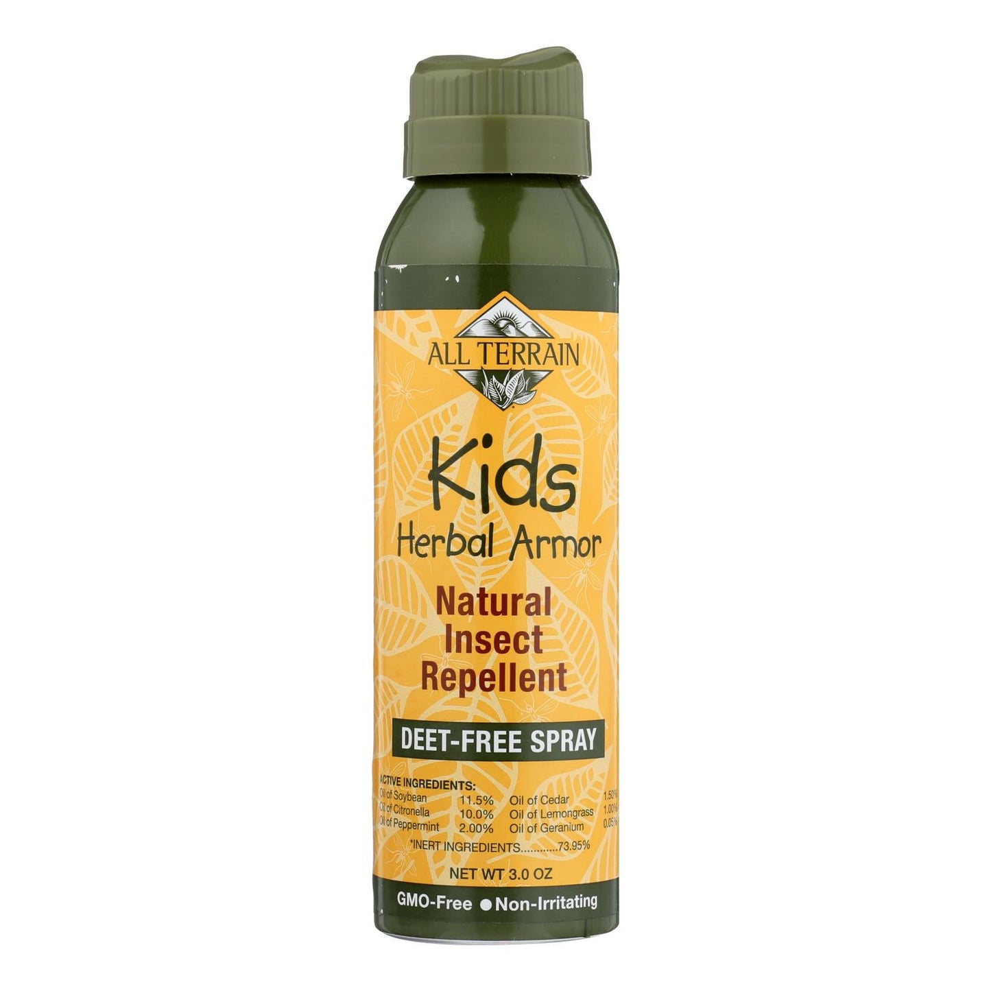 All Terrain Herbal Armor Natural Insect Repellent for Kids, Continuous Spray, 3 oz