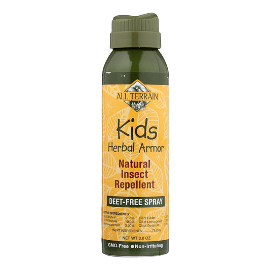 All Terrain Herbal Armor Natural Insect Repellent for Kids, Continuous Spray, 3 oz