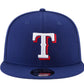 New Era 9Fifty Texas Rangers Men Snapback Hat Blue