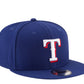 New Era 9Fifty Texas Rangers Men Snapback Hat Blue