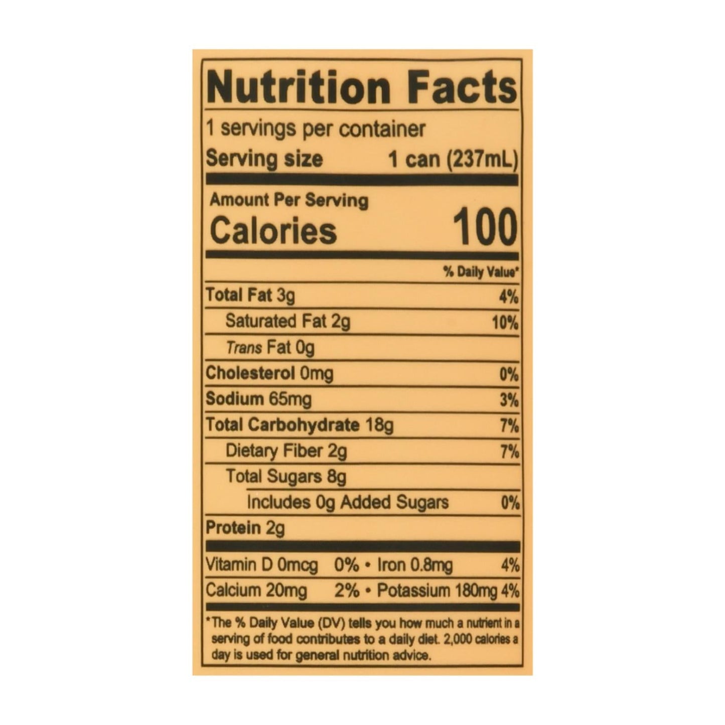 Pop & Bottle Oat Milk Latte, Mocha, 8 Fl Oz (Pack of 12)