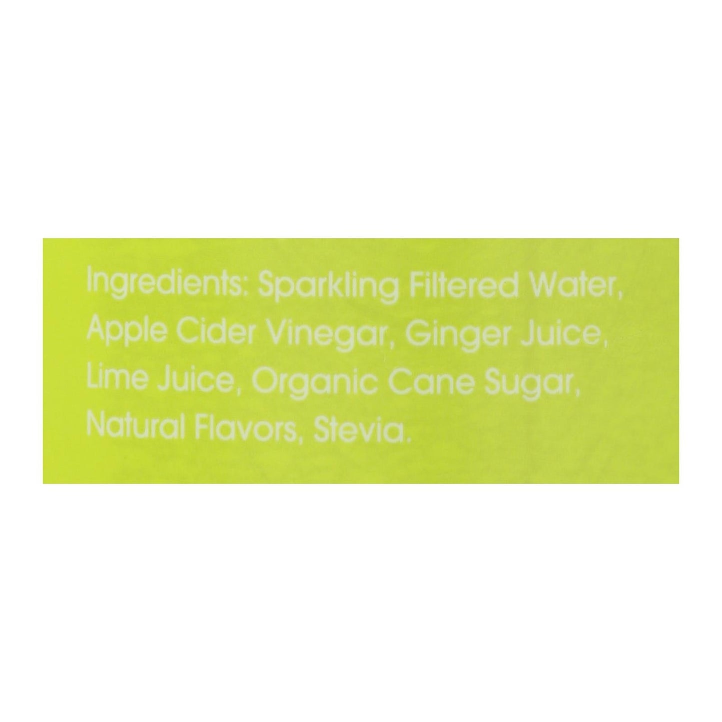 Poppi Prebio Ginger Lime Soda (Pack of 12 Cans)
