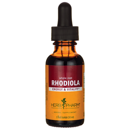 Herb Pharm Rhodiola Whole Root - 1oz Herbal Supplement