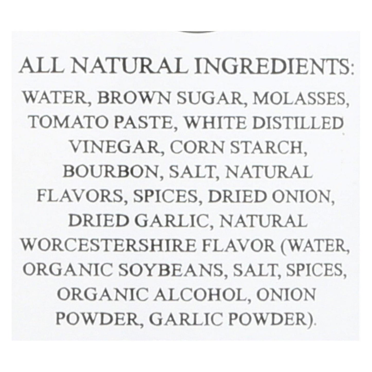 Rib Rack Southern Bourbon BBQ Sauce (Pack of 6 - 19oz)
