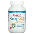 Kyolic Extra Strength Omega-Gage Fish Oil Supplement (90 Softgels)
