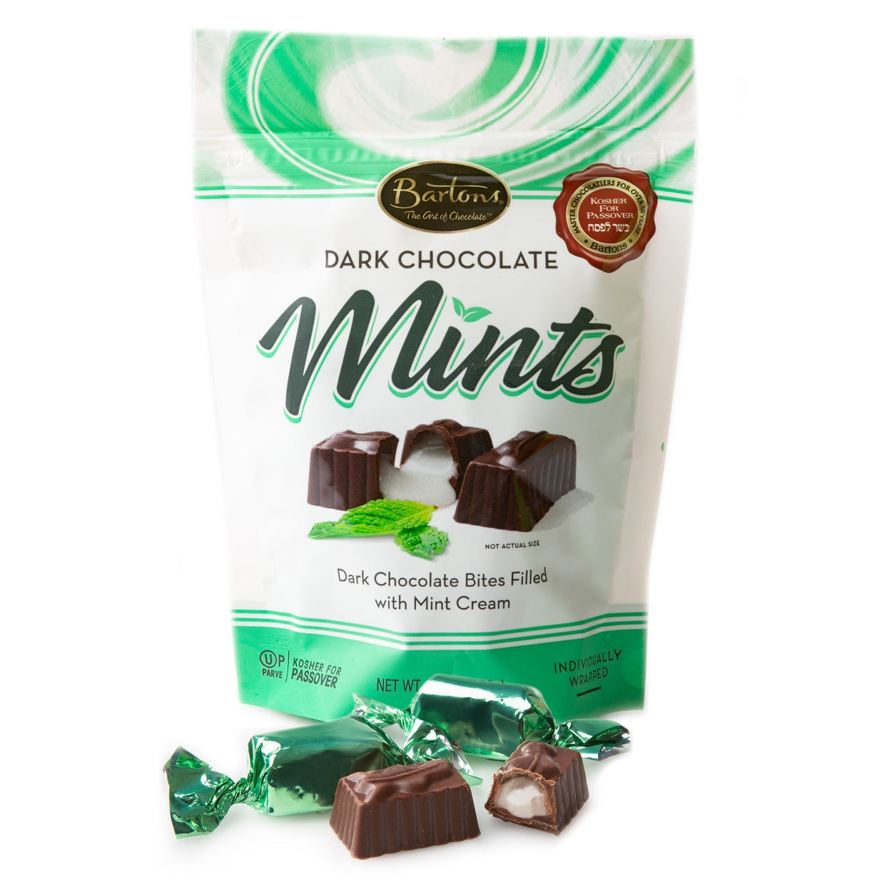 Barton's Mints Dark Chocolate Cream - 4.5 Oz (Case of 8)