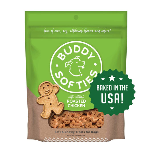 Buddy Biscuits Roasted Beef Flavor - 5 Oz., Case of 12