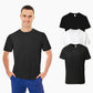 3 PC Combo, Extra Soft Medium Weight Short Sleeve Premium T-Shirts