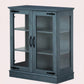 Modern Glass Door Cabinet – 3 Styles | Adjustable Shelves | Compact Storage Cupboard
