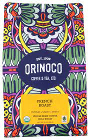 Orinoco French Roast Whole Bean Coffee | Case of 6 - 12 Oz