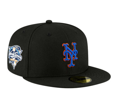New Era 59Fifty New York Mets 2000 World Series Men Fitted Hat Black