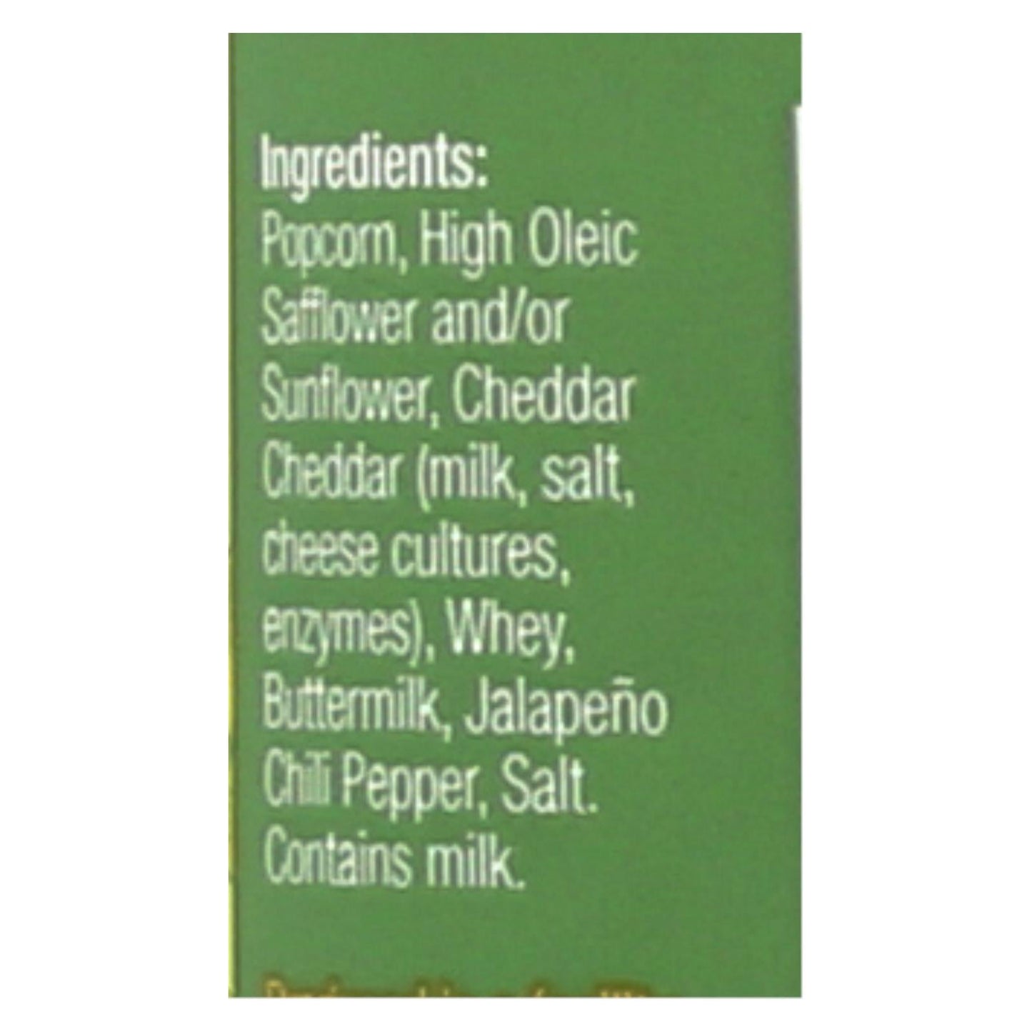 Pop Art Gourmet Popcorn | Bulk Pack of 9 | White Cheddar Jalapeno | 5 Oz. Bags