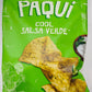 Paqui Zesty Salsa Verde Tortilla Chips - 2 Oz, Pack of 6