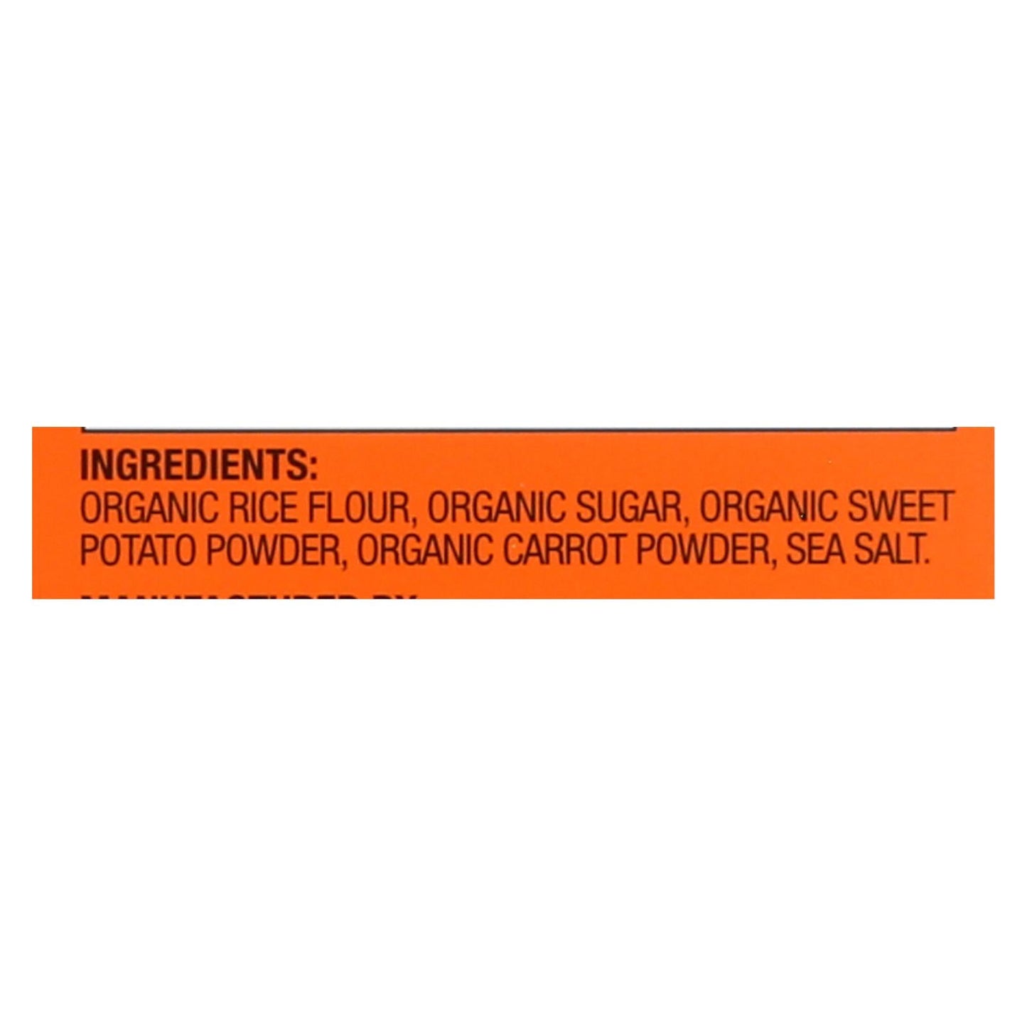 Baby Mum Mum Organic Baby Teeth Rice Rusk, Sweet Potato & Carrot, 1.76 Oz (Pack of 6)