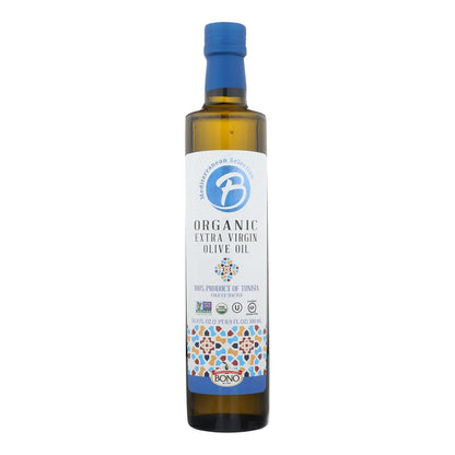 Bono Tunisian Extra Virgin Olive Oil - Case of 6 - 16.9 Fl. Oz Bottles