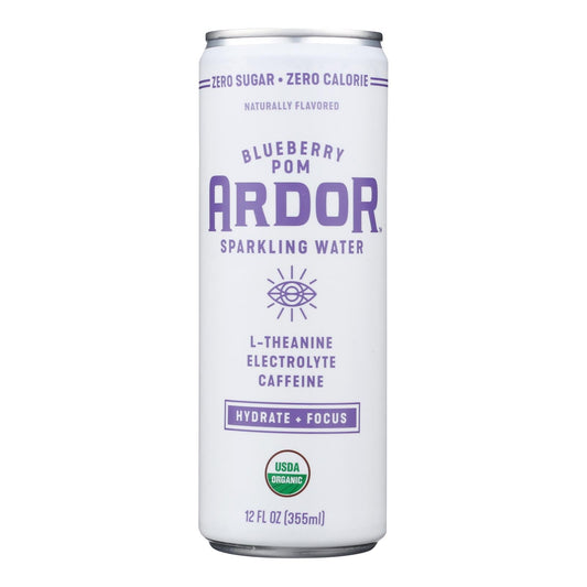 Ardor Sparkling Water - 12 Pack of 12 oz. Cans