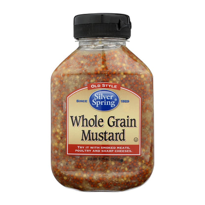 Silver Spring Whole Grain Mustard, 9.25 Oz (Case of 9)