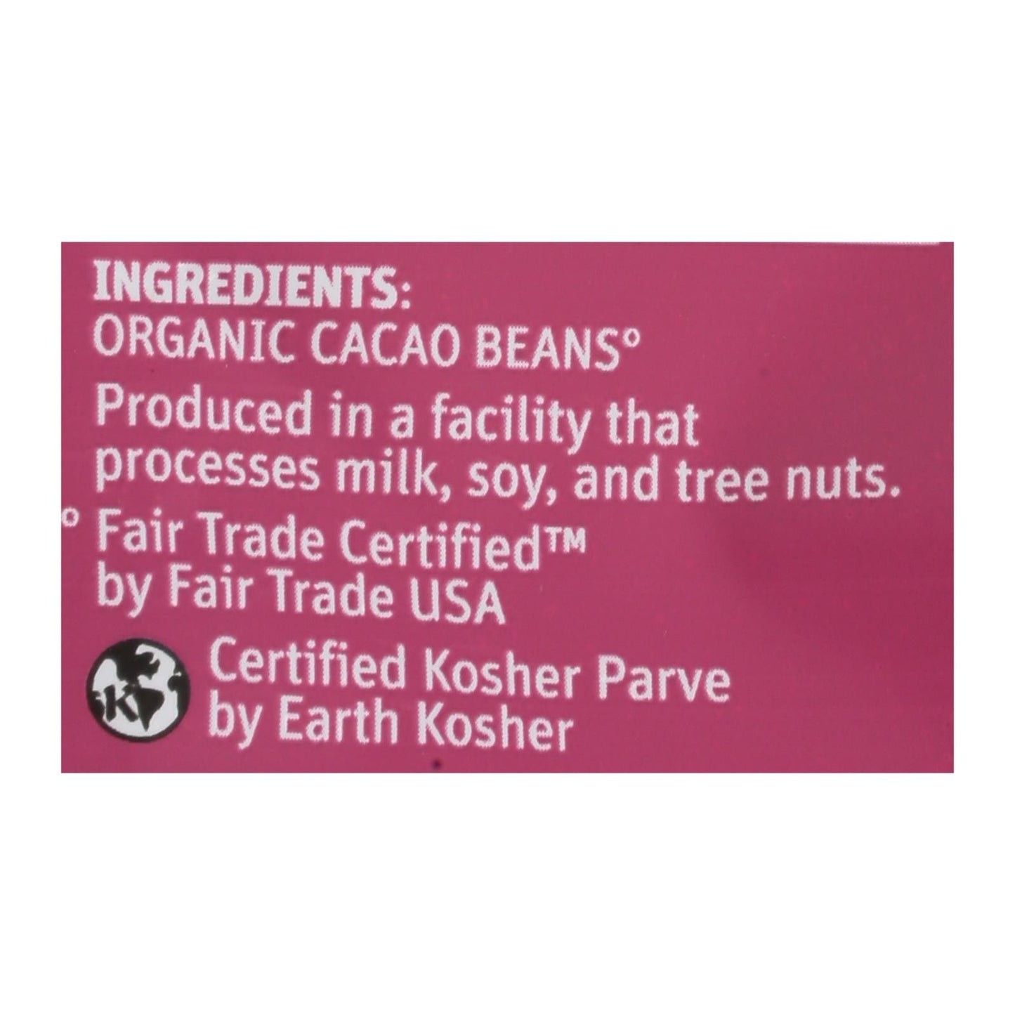 Tcho Chocolate - Cacao Nibs Crush This (Pack of 6-7.8 Oz)