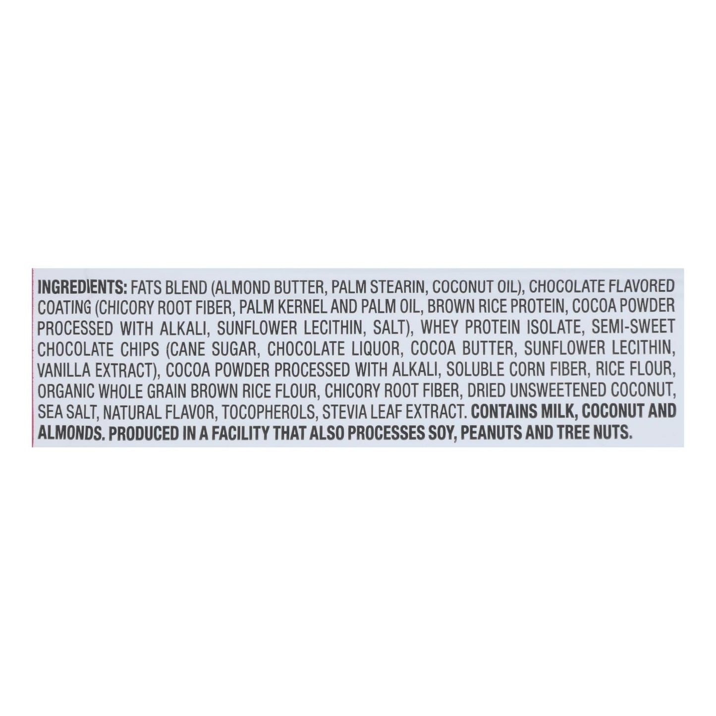 Chocolatey Love Good Fats Bar with Coconut - Case of 12, 1.38 oz.