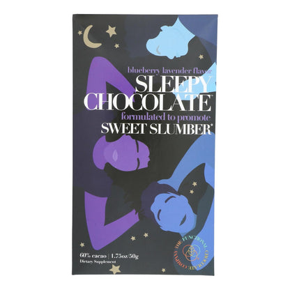 The Functional Chocolate Co. Sleepy Chocolate Bar, 1.75 oz, Case of 12