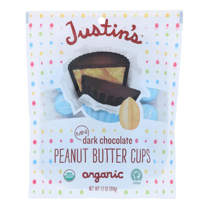 Justin's Premium Peanut Butter Cups Easter Bag - 7.2 Oz, Pack of 10