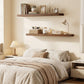 Floating Shelves Set of 4 – 15.8" Wall Shelves with Invisible Brackets