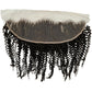 Jerry Curl 13x4 Transparent Lace Human Hair Frontal