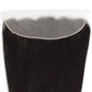 Malaysian Straight 13x4 Transparent Lace Human Hair Frontal