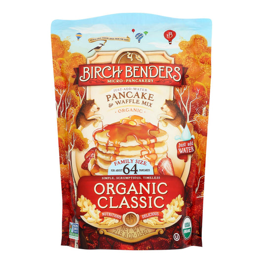 Birch Benders Classic Pancake & Waffle Mix - 40 Oz Bag (Case of 6)