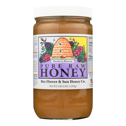 Bee Flower & Sun Honey Blueberry Blossom 44 Oz Case