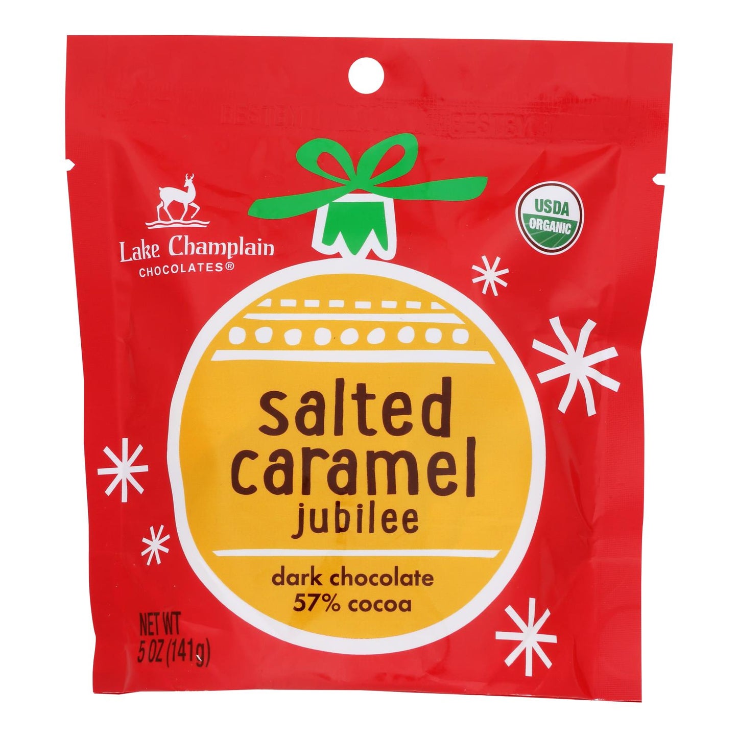 Lake Champlain Chocolates Salted Caramel Jubilee Truffles, 5 Oz (Case of 12)