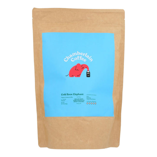 Chamberlain Coffee Organic Cold Brew Elephant, 8.5 oz Case