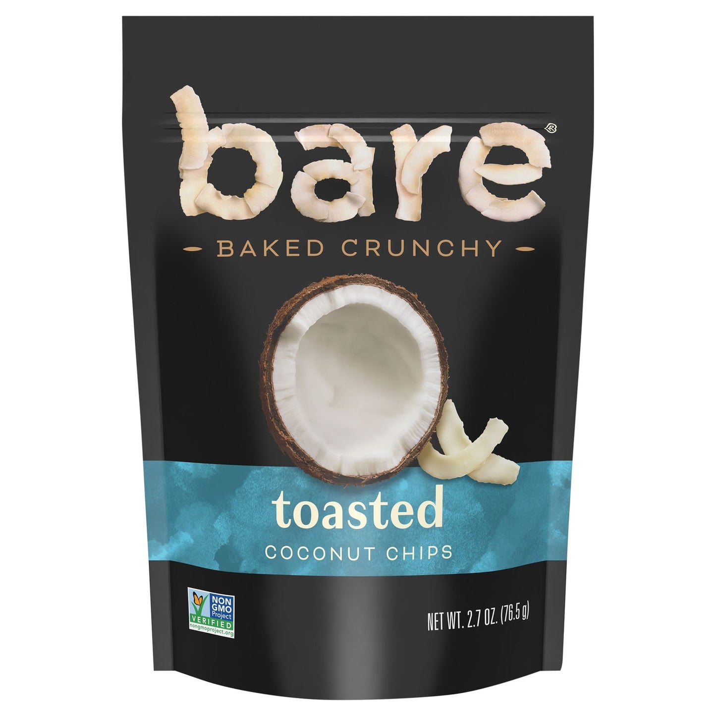 Bare Fruit Toasted Coconut Chips - 2.7 Ounces (Case of 12)
