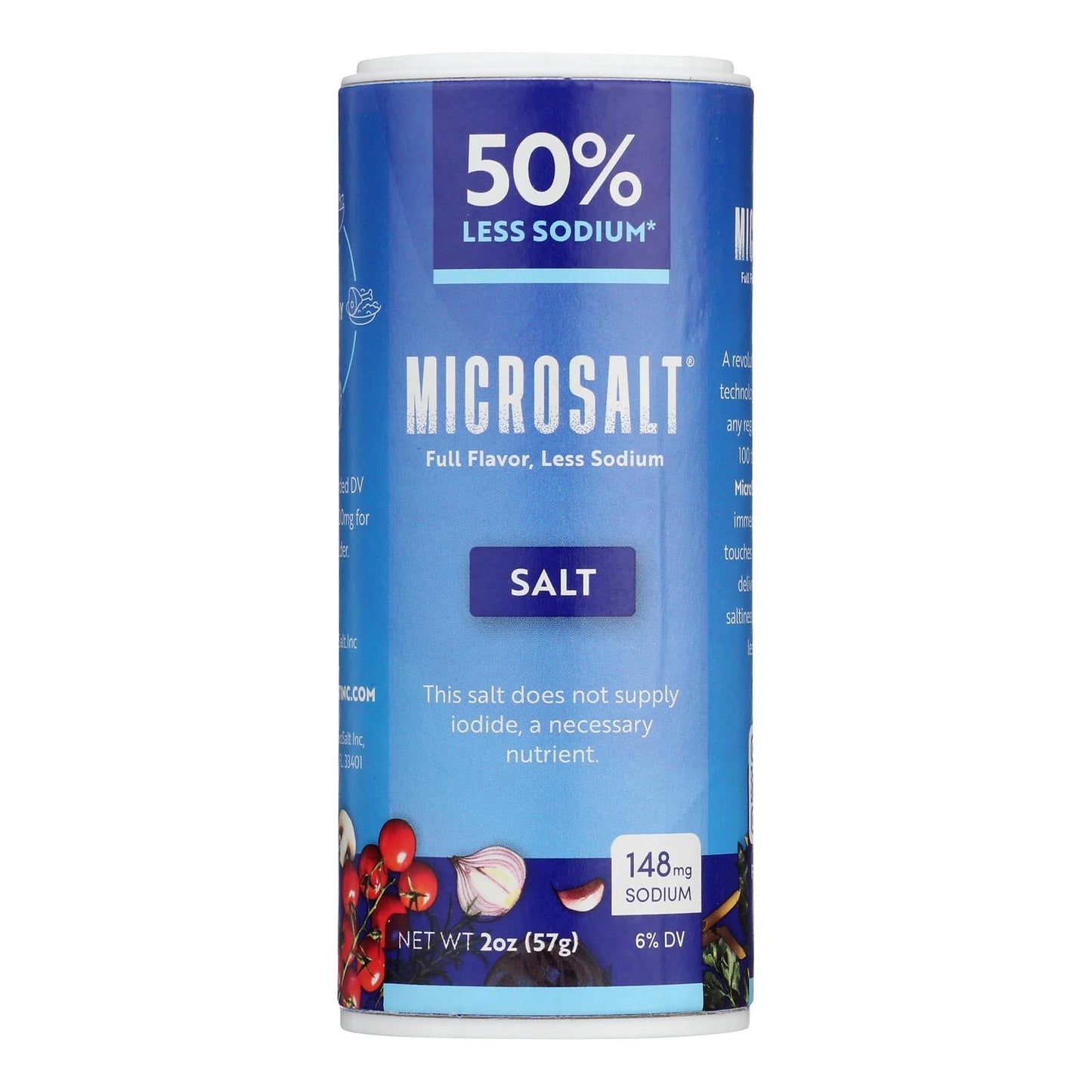 Microsalt Salt Shaker - 6 - 2 oz Bottles