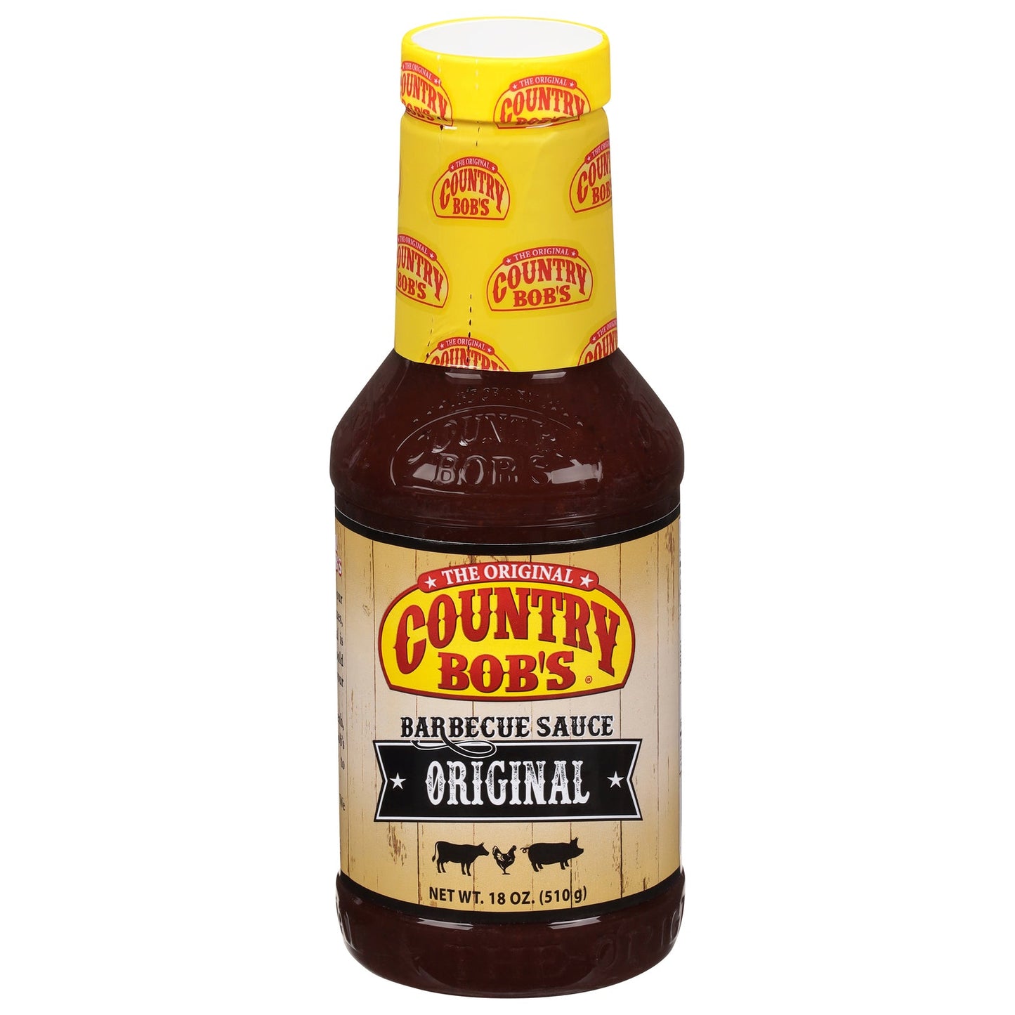 Country Bob's Original Barbecue Sauce, 18 Oz Bottles - Case of 6