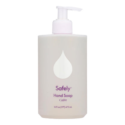 Safely "Calm Scent" Antibacterial Liquid Hand Soap - 6 Pack (16 FL OZ Each)