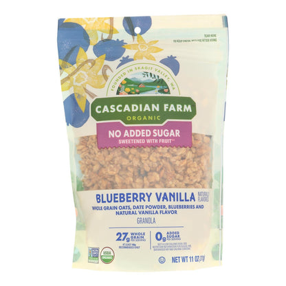 Cascadian Farm Organic Blueberry Vanilla Granola - 11 Oz (Case of 4)
