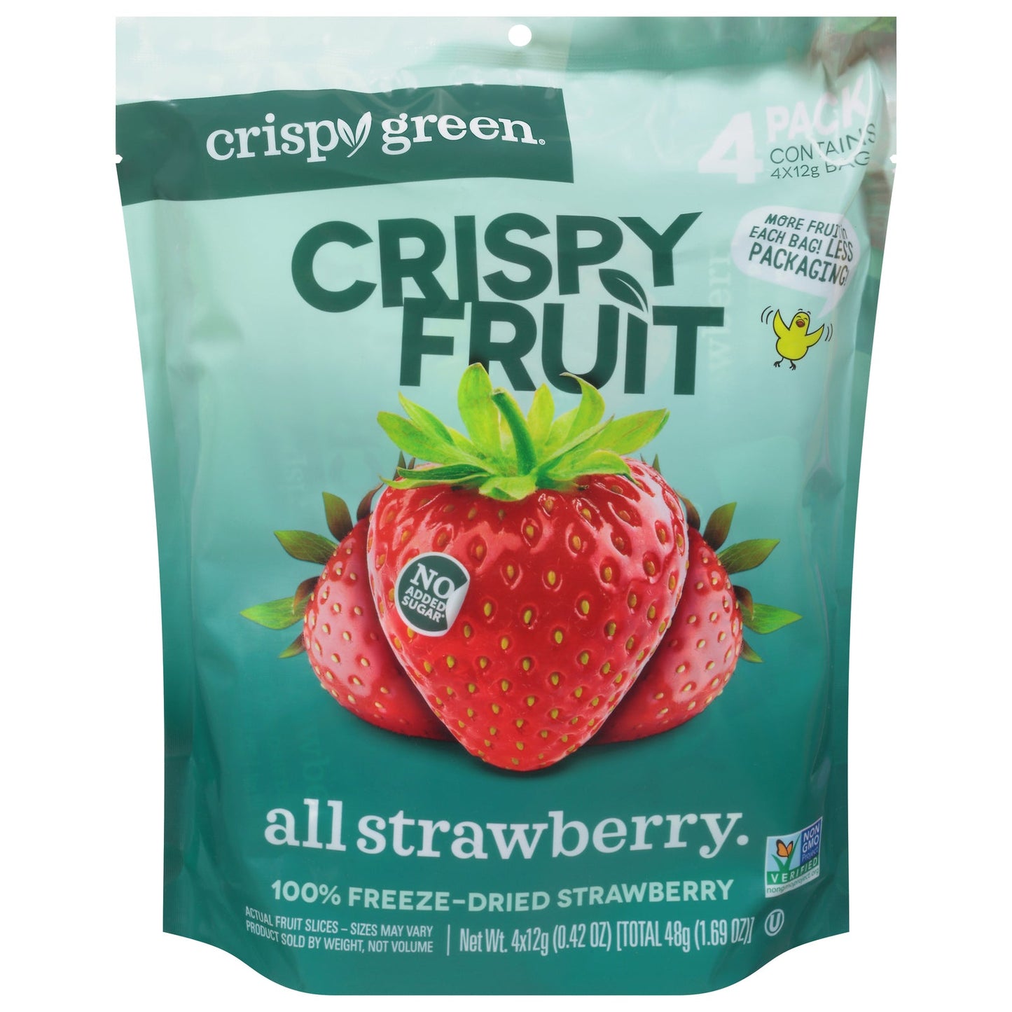 Crispy Green Strawberries - 4 x 1.69 oz., 8-Pack