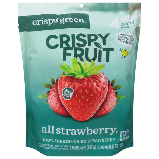 Crispy Green Strawberries - 4 x 1.69 oz., 8-Pack