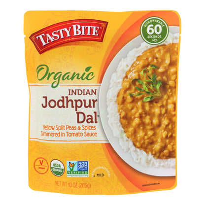 Tasty Bite Organic Lentils, Spicy Tomato & Red Chili Curry, Case of 6 - 10 oz