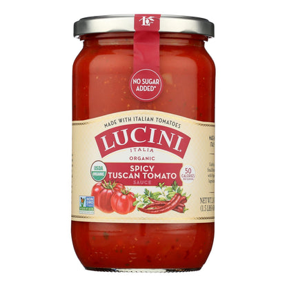 Lucini Italia Organic Spicy Tuscan Pasta Sauce - 24 Fl. Oz.