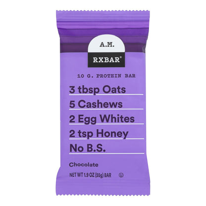 RXBAR Chocolate Cocoa Protein Bar - 1.9 oz - Pack of 12