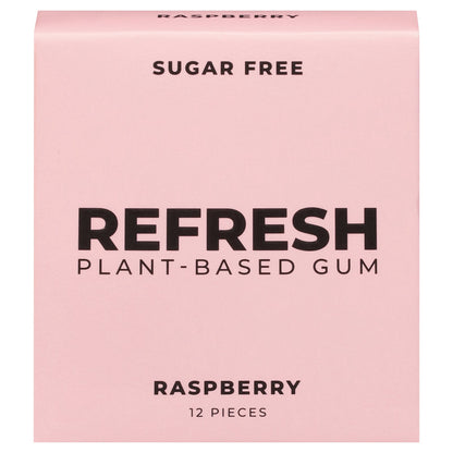 Raspberry Refresh Gum - 12 Count - 12-Pack