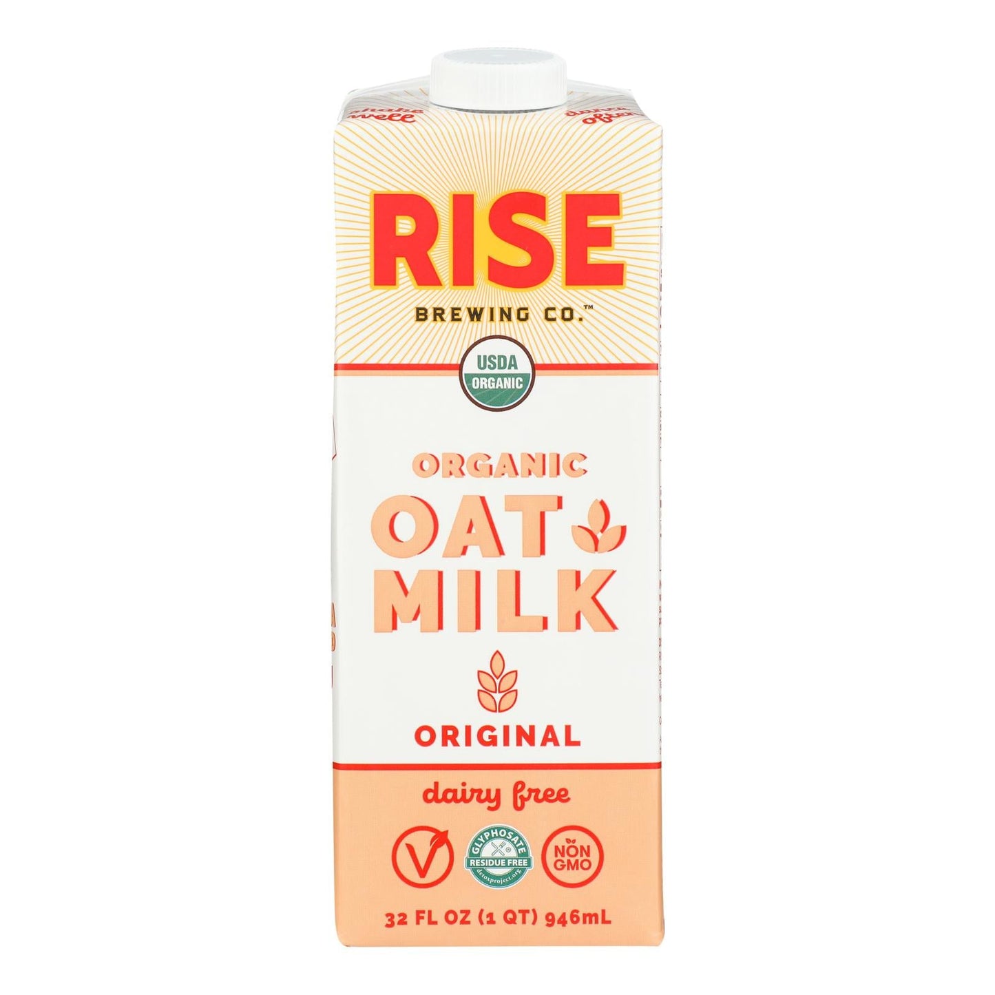 Rise Brewing Company Oatmilk Organic Original - 6 Pack (192 fl. oz.)