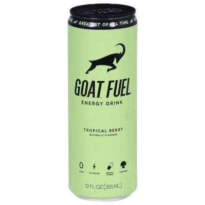 G.O.A.T. Fuel Tropical Berry Energy Drink - 12 Pack - 12 fl. oz.
