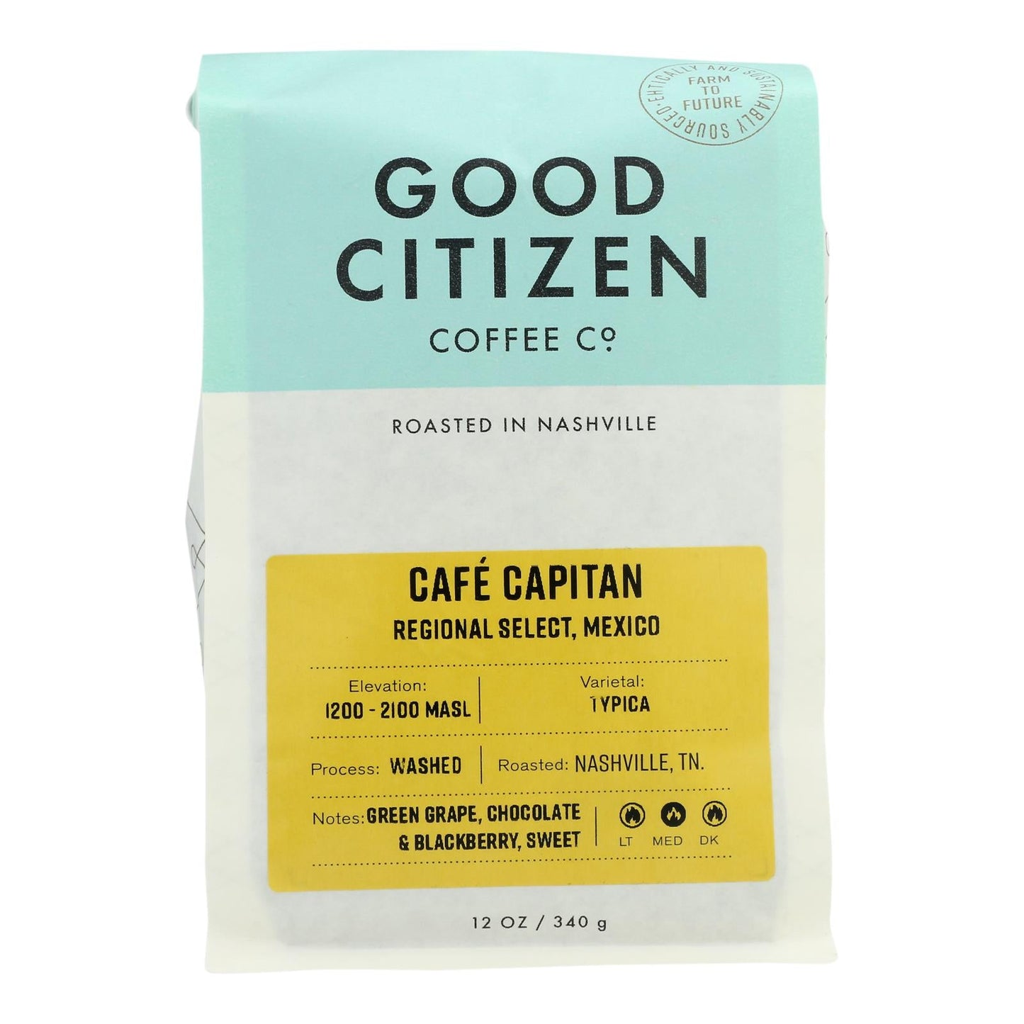 Paubrazil Medium Roast Sea Coffee by Good Citizen - 12 Oz., Case of 6