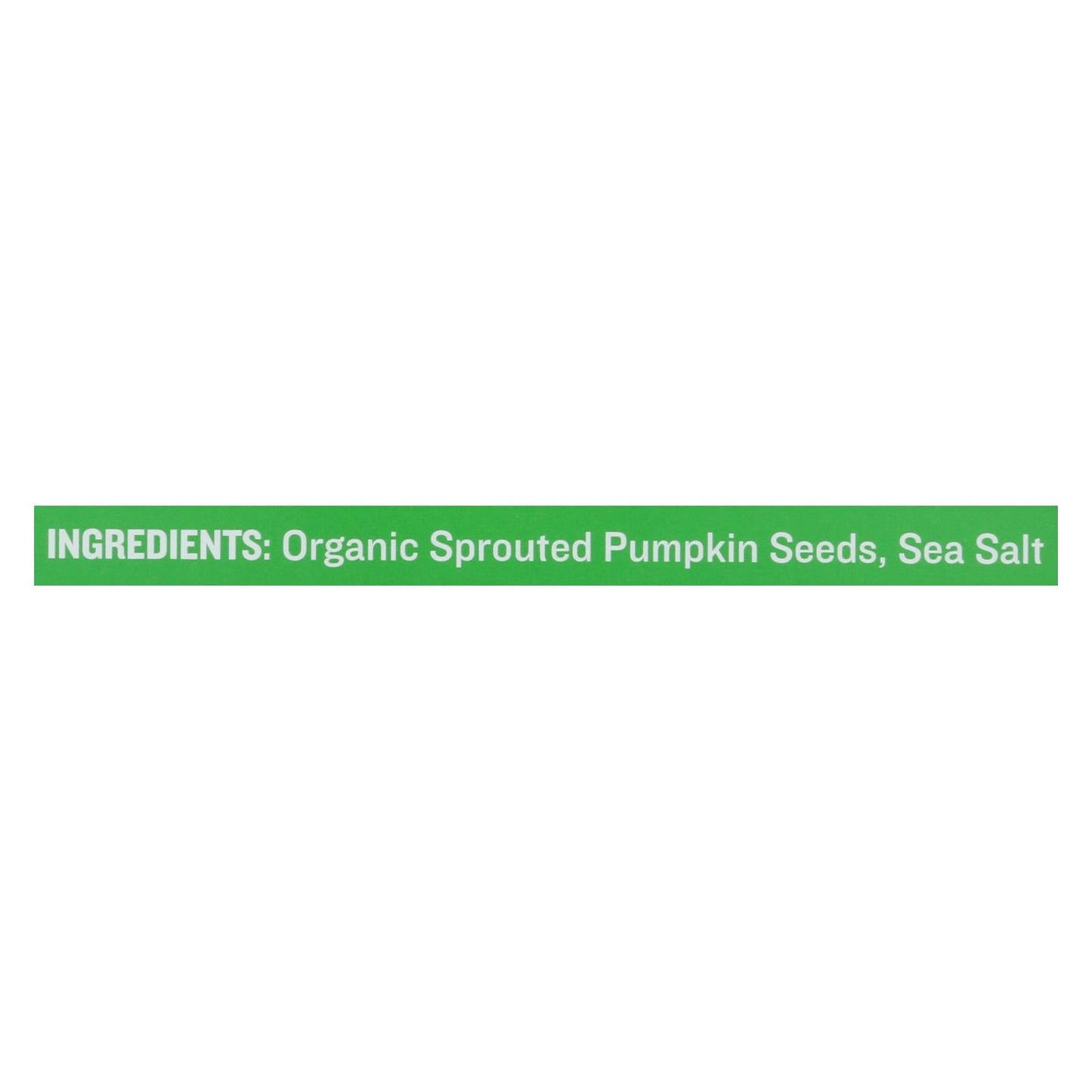 Go Raw Sea Salt Sprinkled Seed Pumpkin - 1 Oz - Case of 12