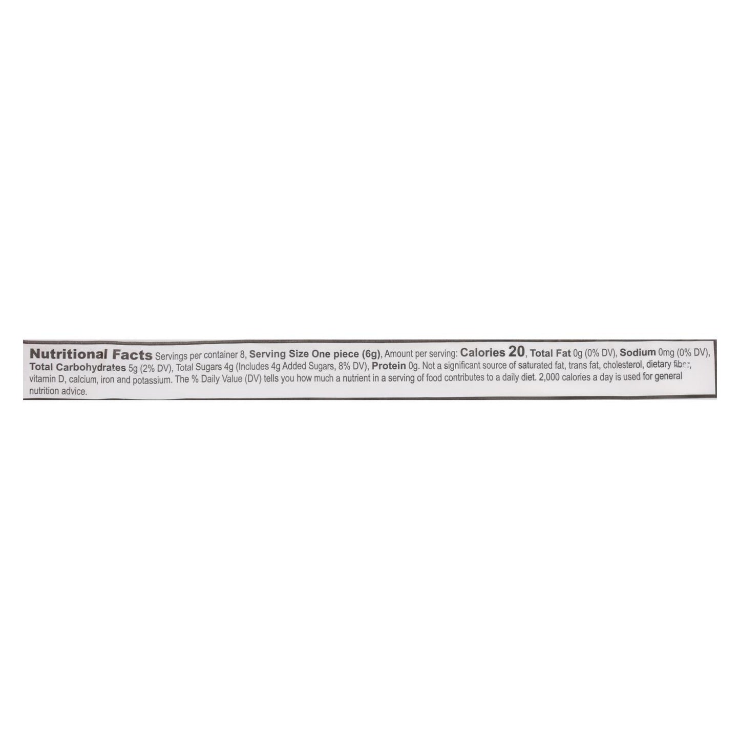 Tree Hugger Gumballs - Citrus Berry - 8-Count Tubes - 1.6 oz. - Case of 12